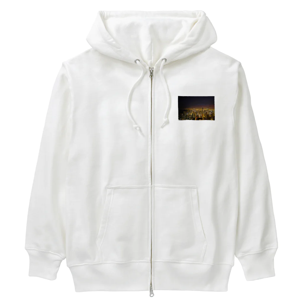 ことりとのChicago Skyscrapers 2 Heavyweight Zip Hoodie