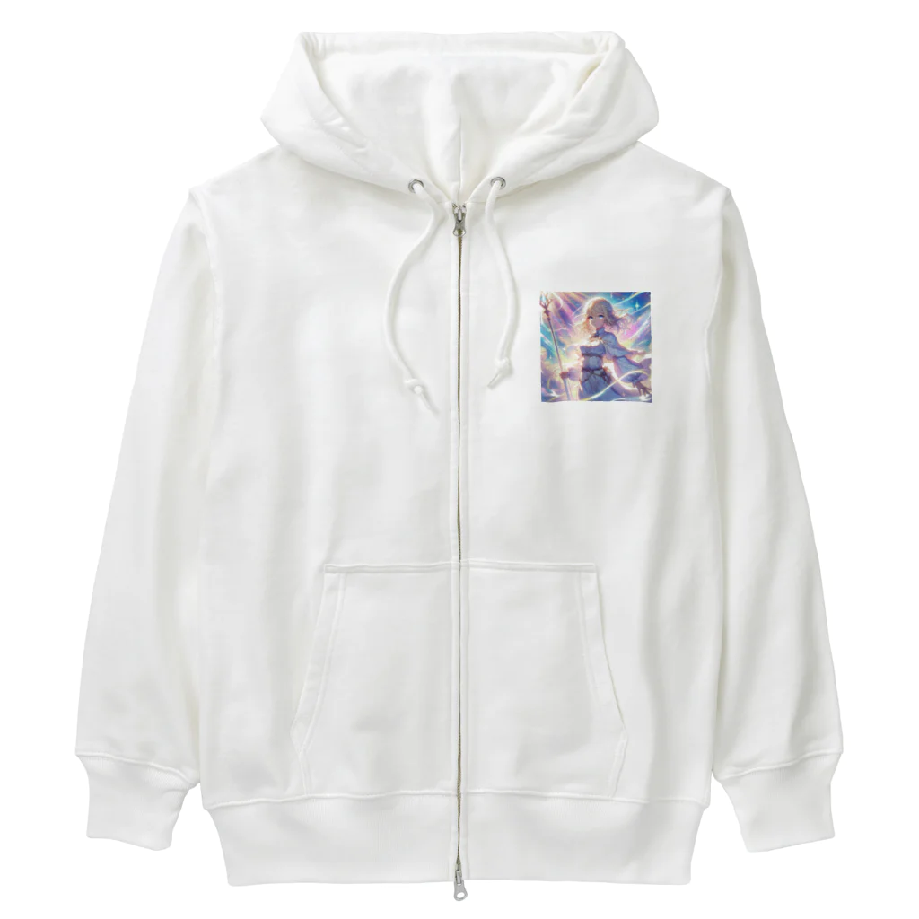 Sesilionの天空の女勇者 Heavyweight Zip Hoodie