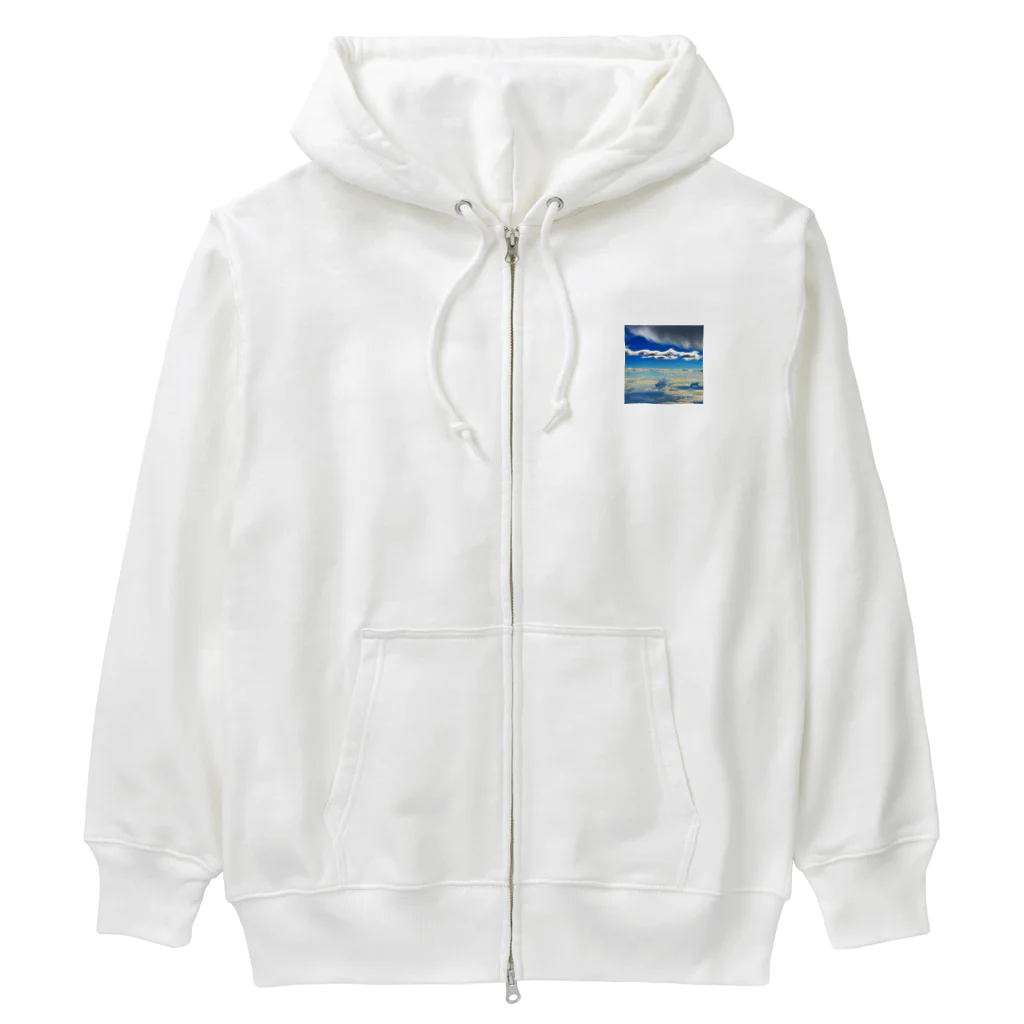 shou---の青空爽快 Heavyweight Zip Hoodie