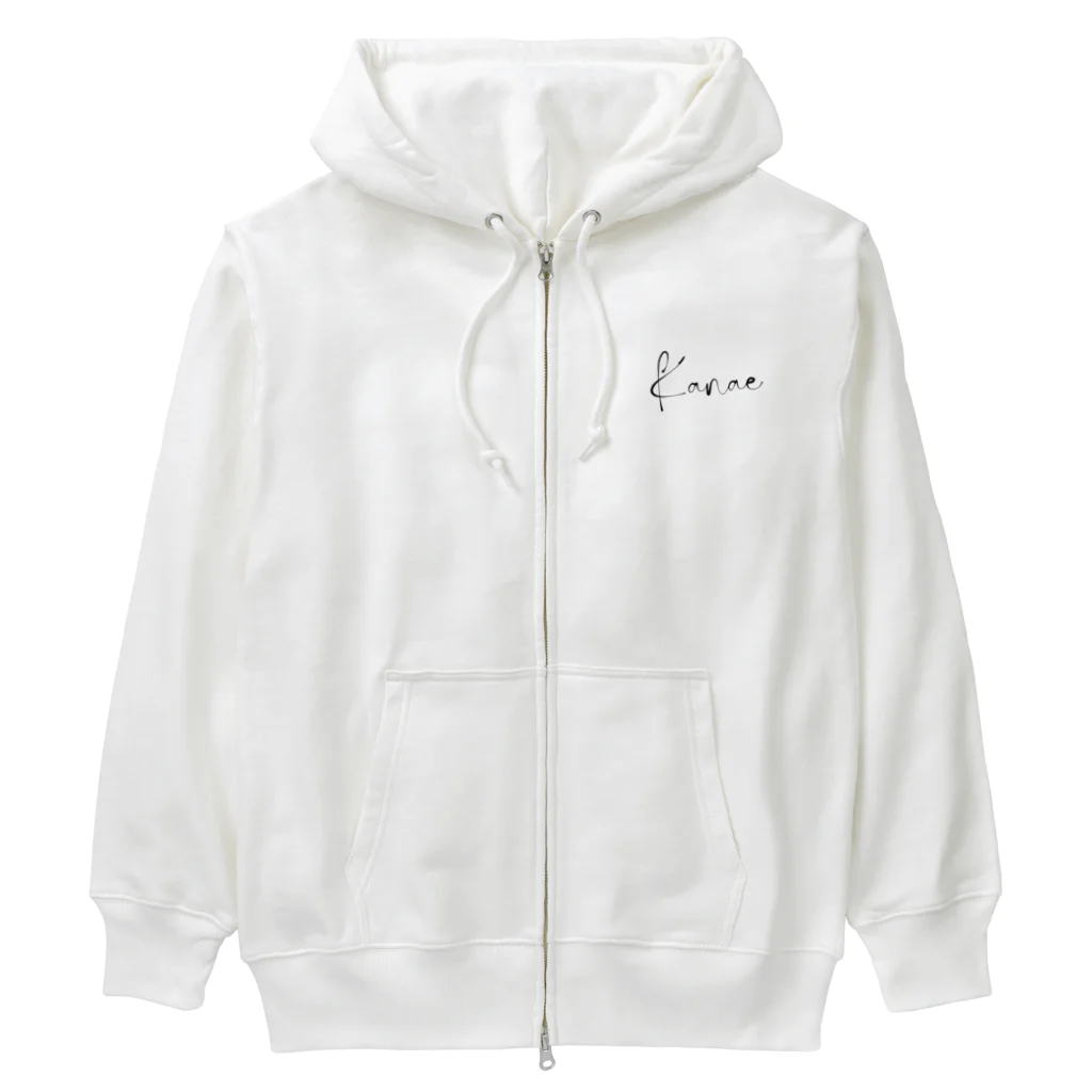 エーアイガールの猫耳茜パーカー Heavyweight Zip Hoodie