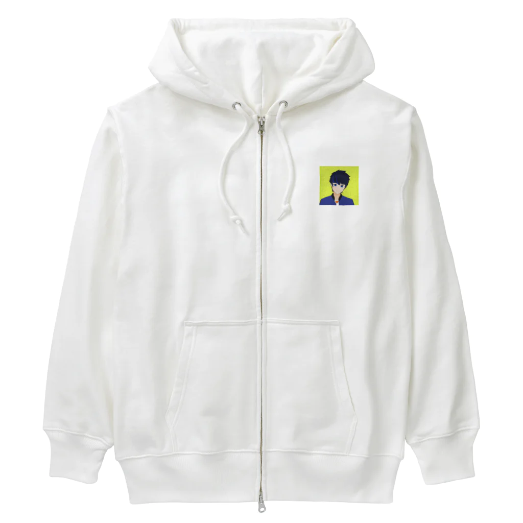 yukyuのAPIショップのUnique Heavyweight Zip Hoodie ヘビーウェイトジップパーカー