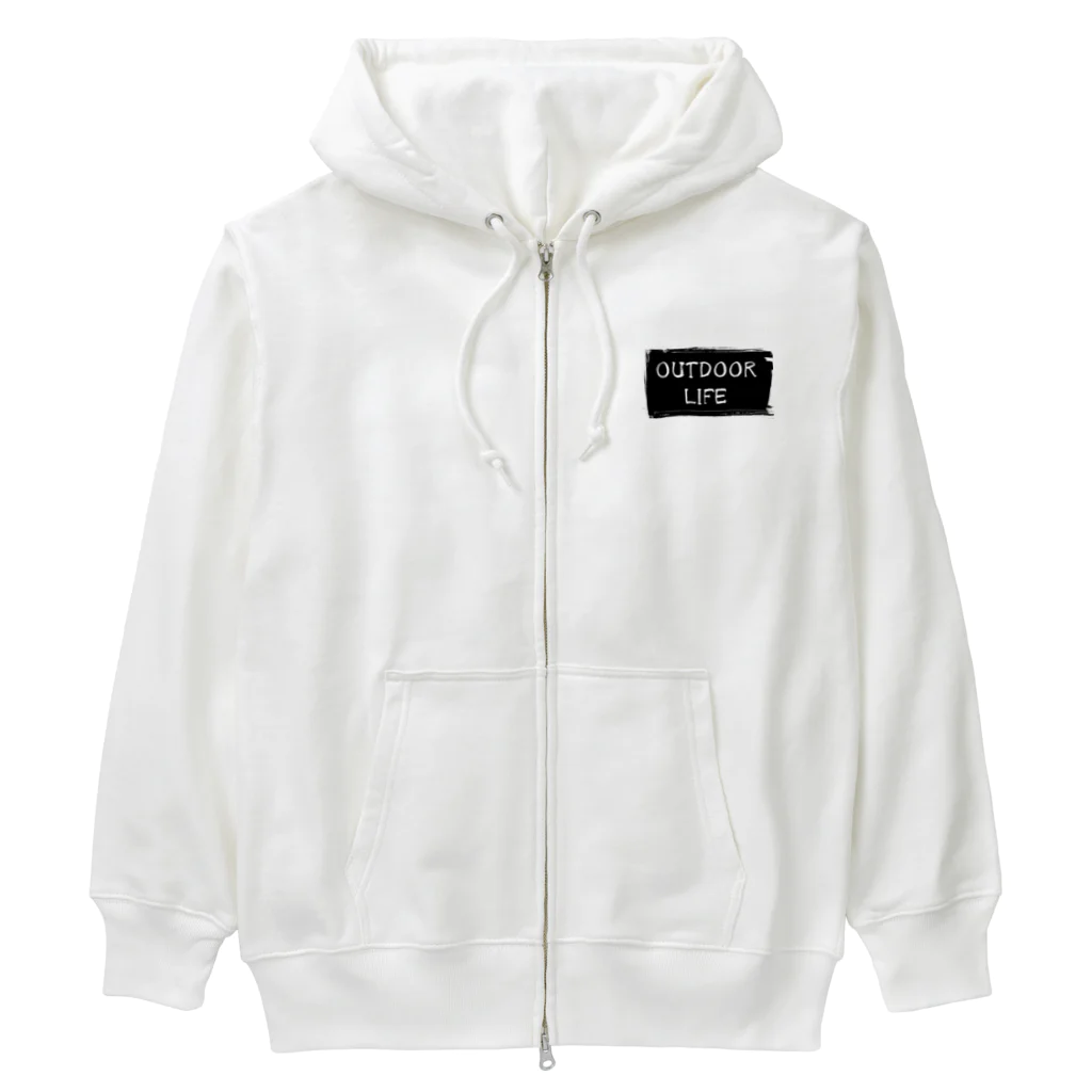 YF_familleのOUTDOOR LIFE Heavyweight Zip Hoodie