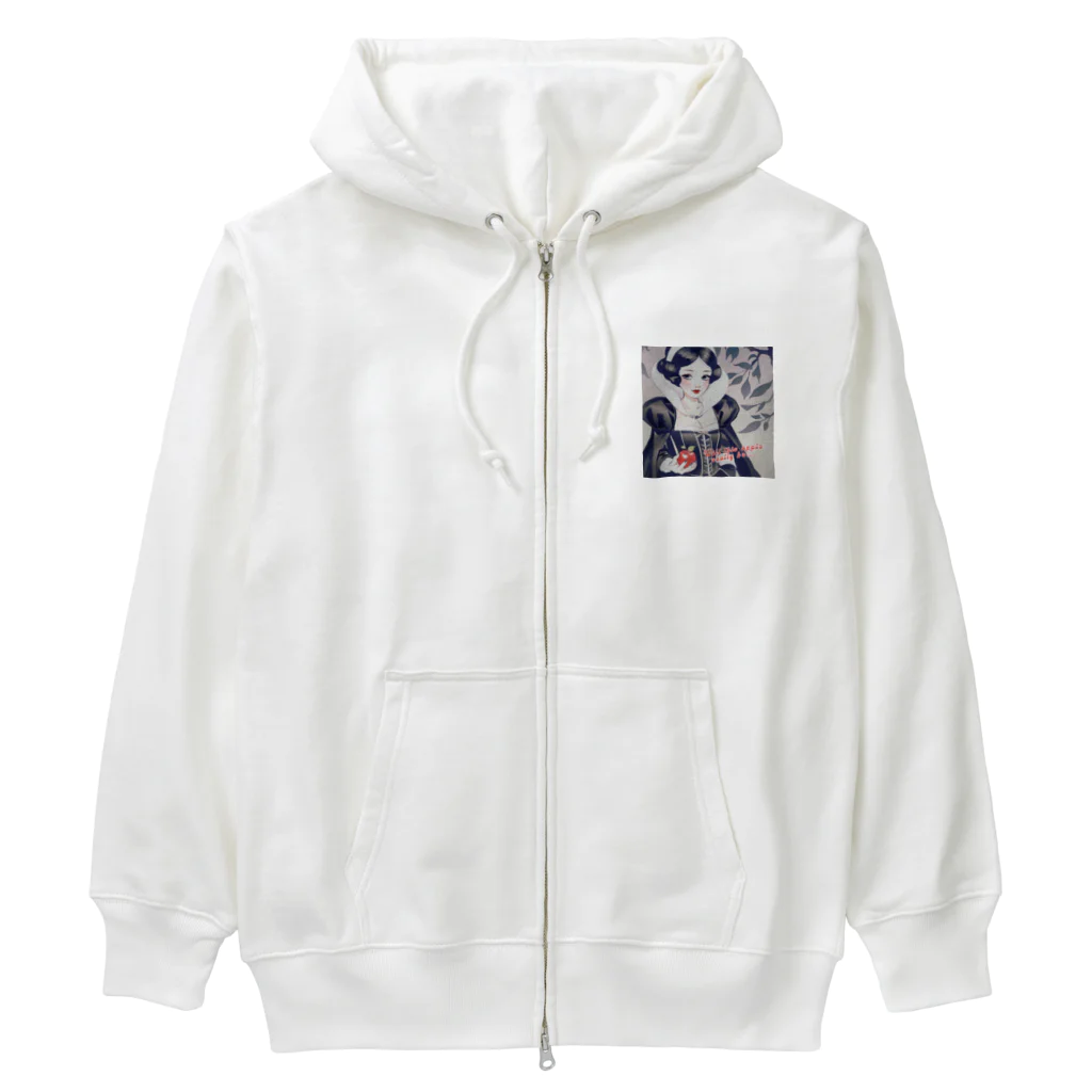 凡人-bonjin-のダークファンタジー白雪姫 Heavyweight Zip Hoodie