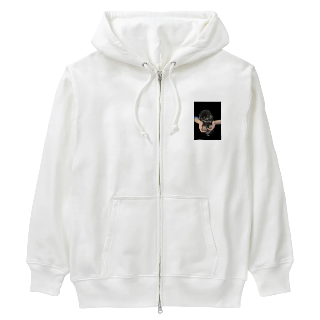 キャンドルドックの可愛いレモンちゃん Heavyweight Zip Hoodie