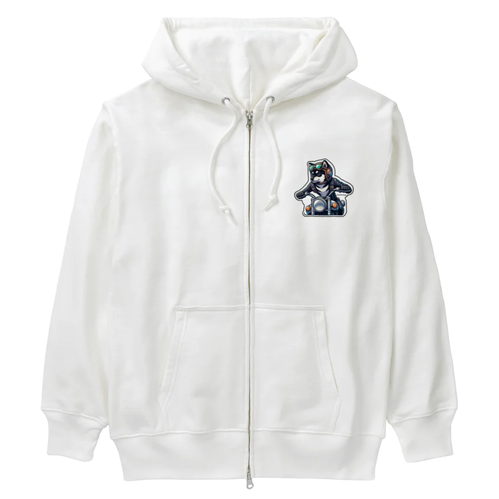 シバライダーロードの柴ライダーロード Heavyweight Zip Hoodie