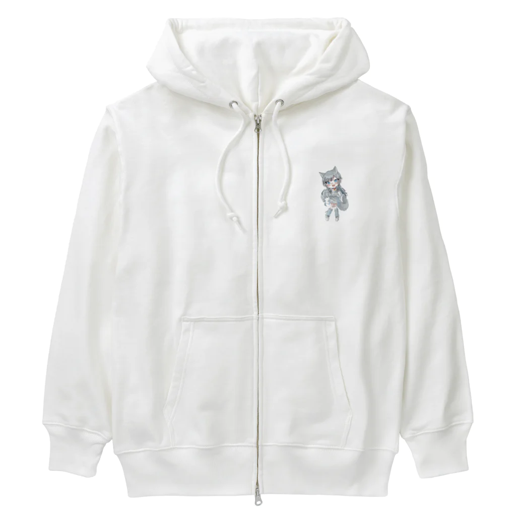 かんのくーるのすまほけーす Heavyweight Zip Hoodie