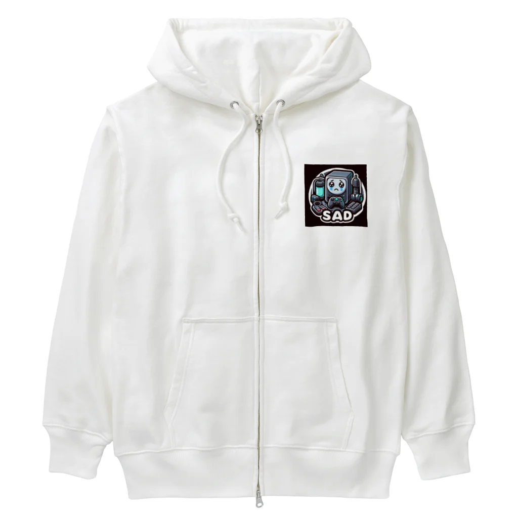 Girigiri-kのゲーミングｐｃＳＡＤ Heavyweight Zip Hoodie