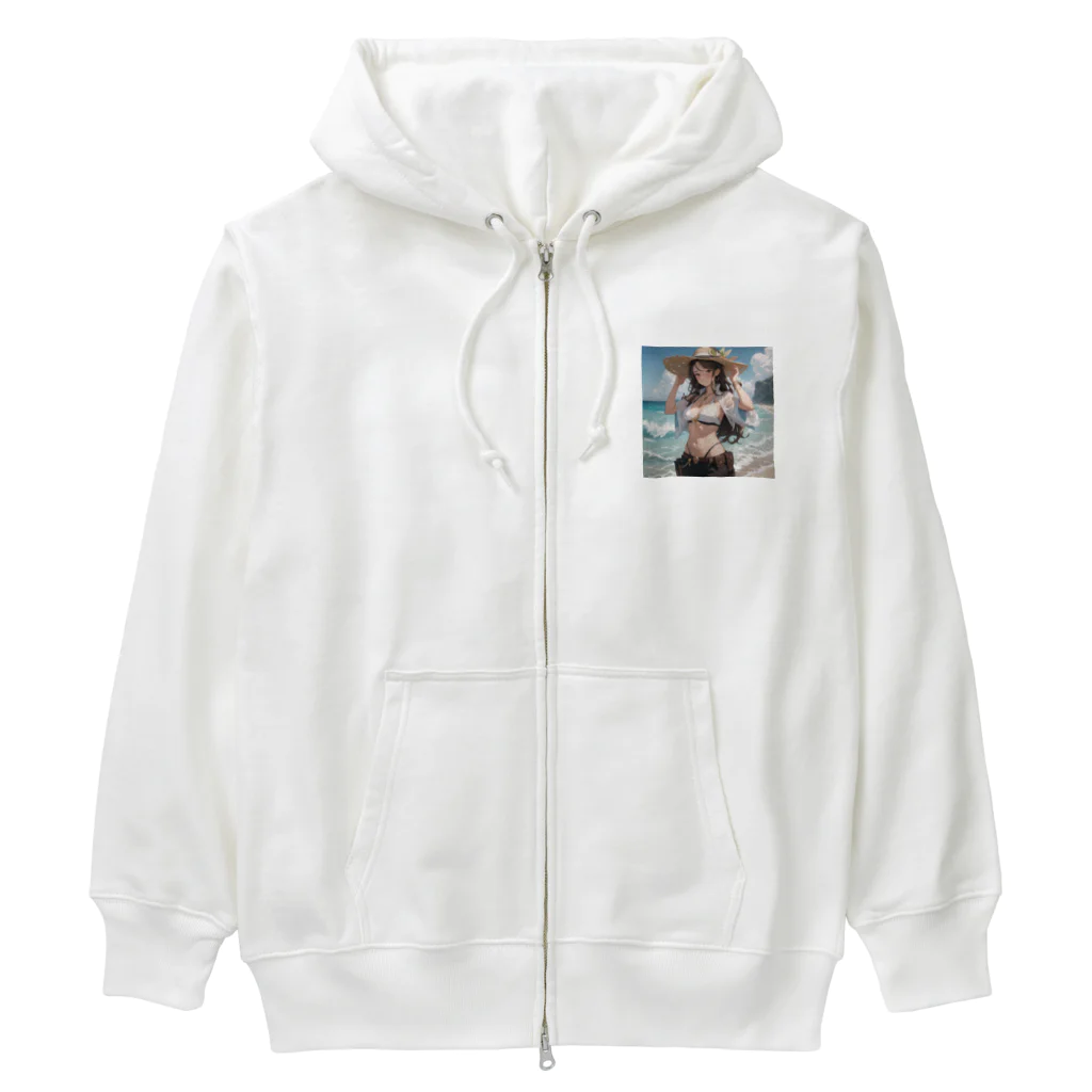 中原ひろふみの笠松怜衣 Heavyweight Zip Hoodie