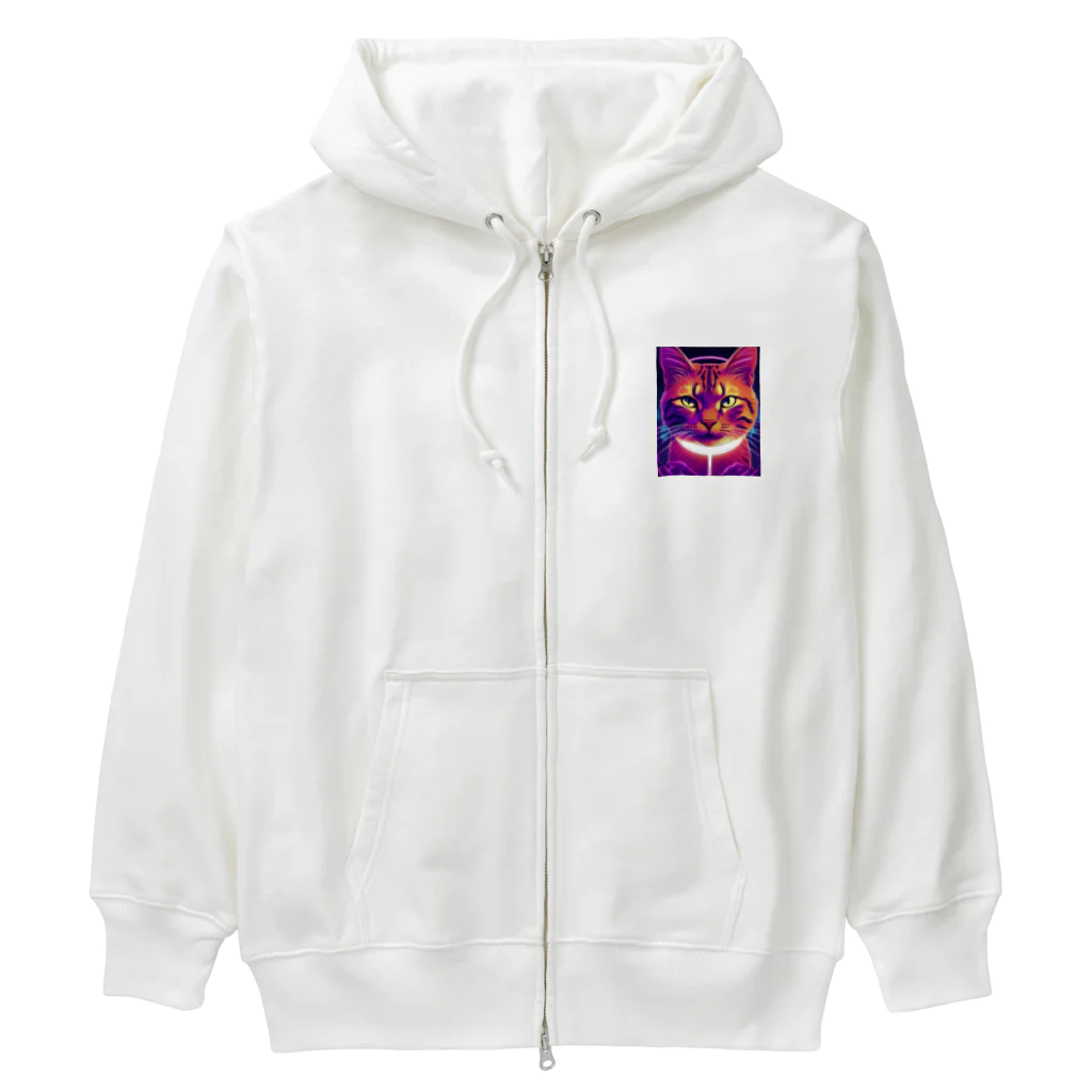 ParadigmStar　パラダイムスターのワイルドビッグキャット Heavyweight Zip Hoodie