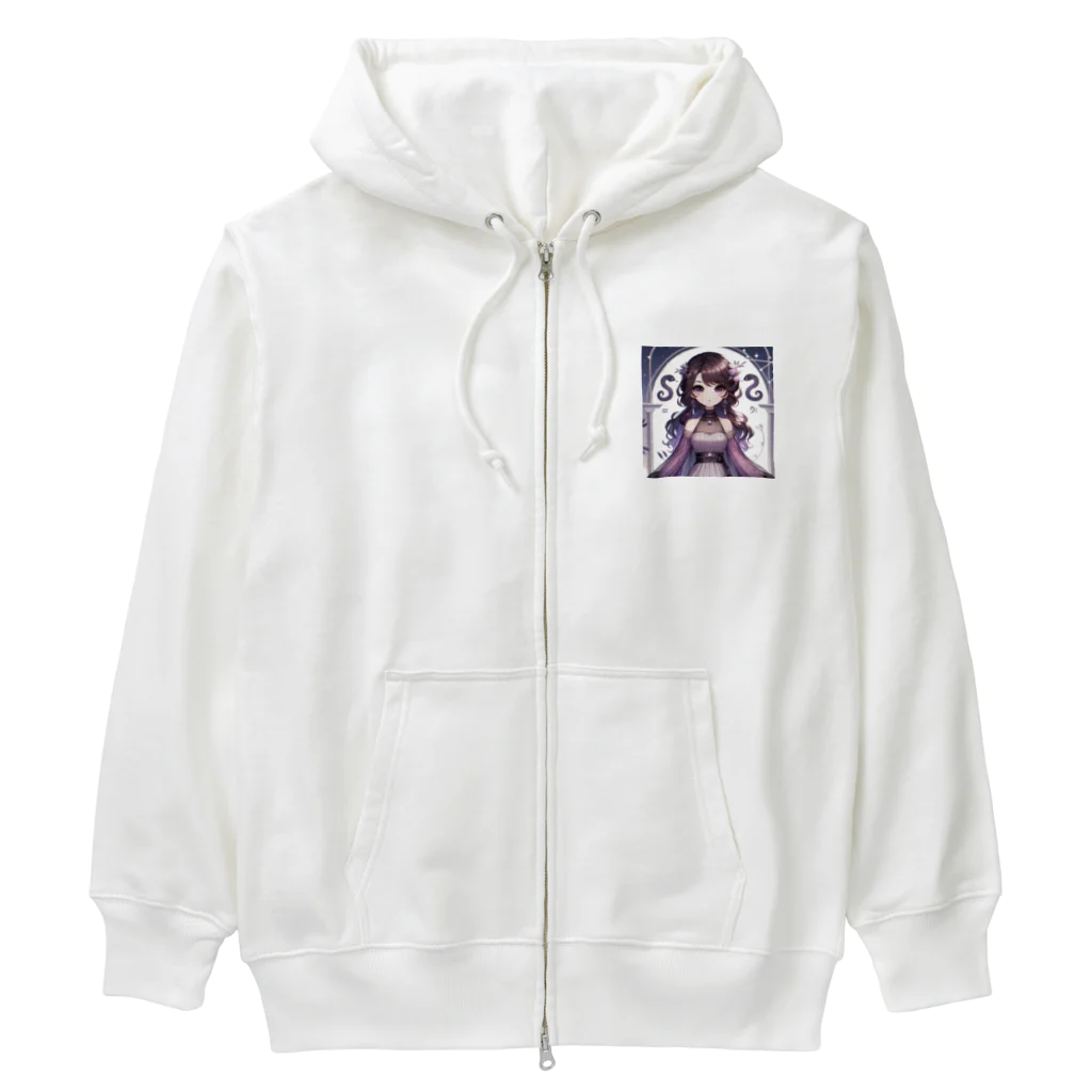 toko-tenのへびつかい座 Heavyweight Zip Hoodie