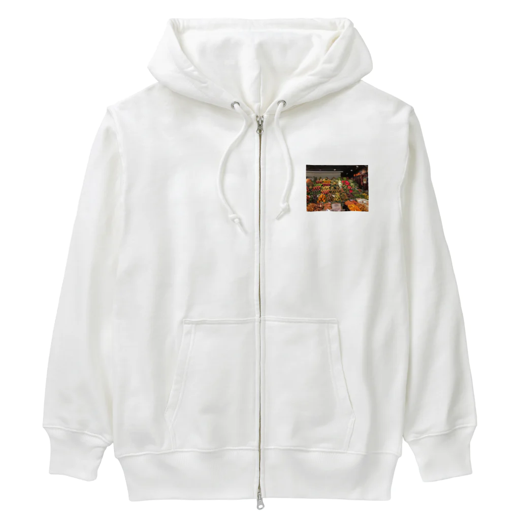 MATSURのスペインの市場 Heavyweight Zip Hoodie