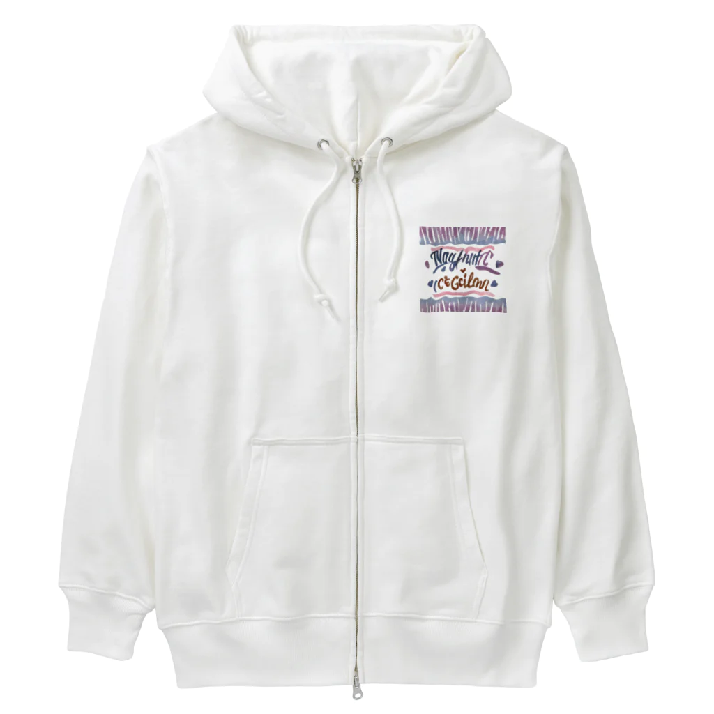 ai美女ショップのキュートでクールなアメリカン🇺🇸 Heavyweight Zip Hoodie