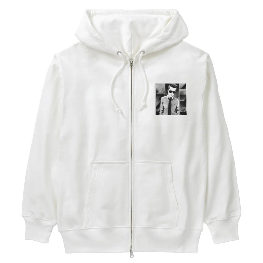 tigrisのジェイク・フレイムハート Heavyweight Zip Hoodie