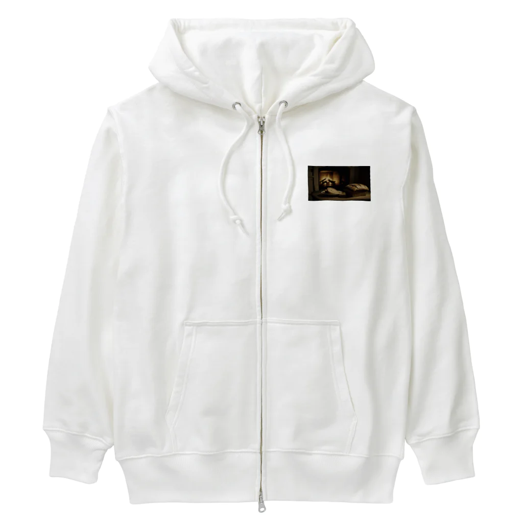 PanHanaChanの寝落ちまでスタジオ：食べ物の雑学 Heavyweight Zip Hoodie