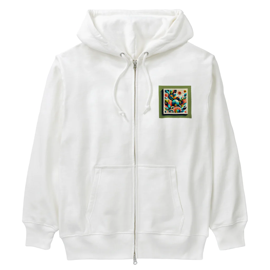 H-Maddyのネイチャーバイブ Tシャツ Heavyweight Zip Hoodie