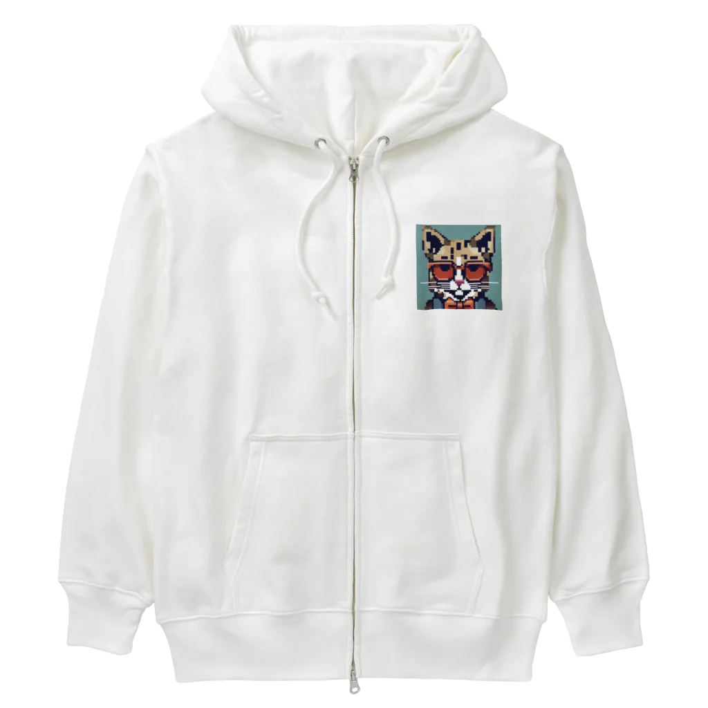 Walnut WhisperのSharp Cat Heavyweight Zip Hoodie