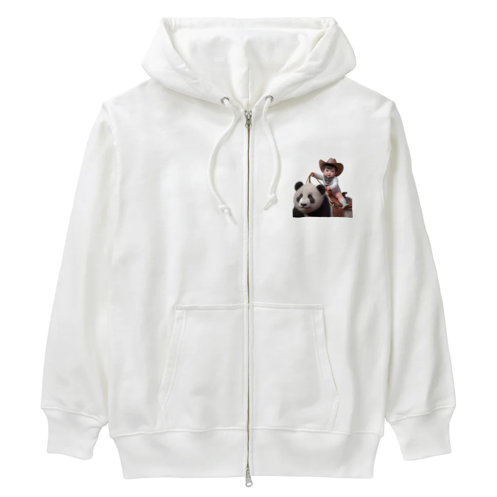 taka-kamikazeの赤ちゃんカウボーイ Heavyweight Zip Hoodie