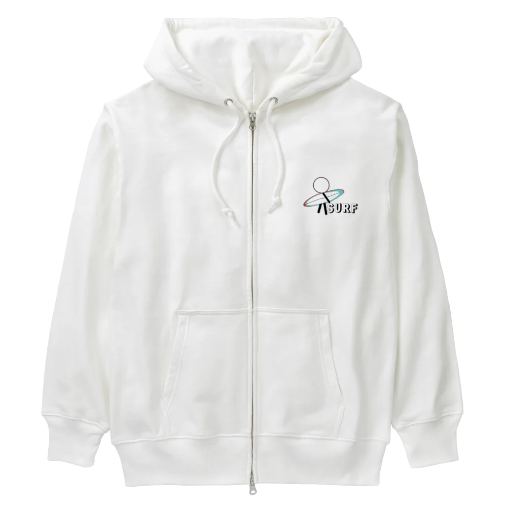 KaiKauWeLa_jiruのサーファー Heavyweight Zip Hoodie