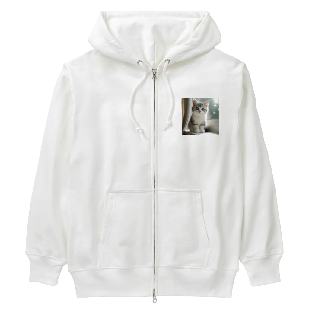 nico711のアメショちゃん Heavyweight Zip Hoodie