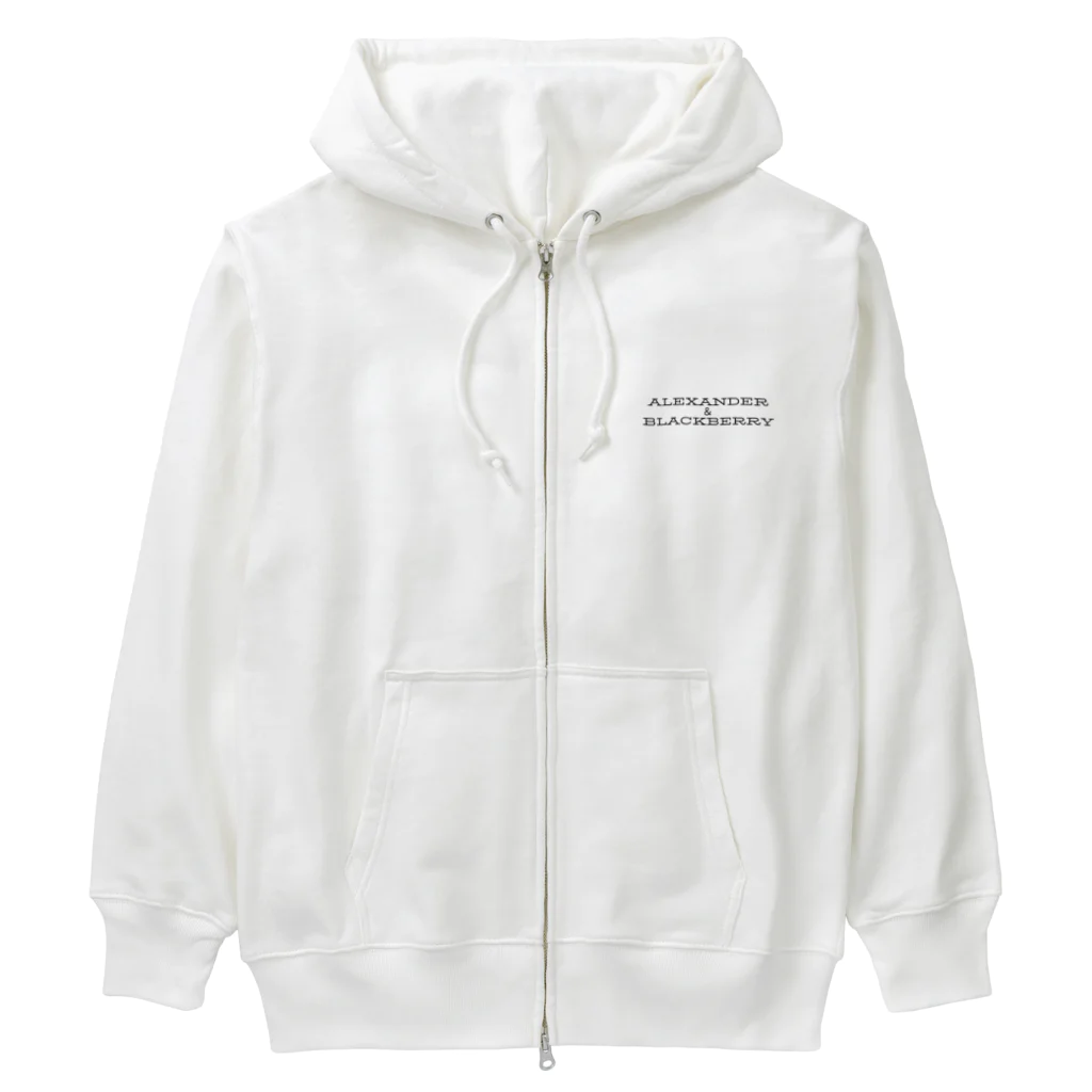 RS JAPANのAlexander ＆BlackBerry Heavyweight Zip Hoodie