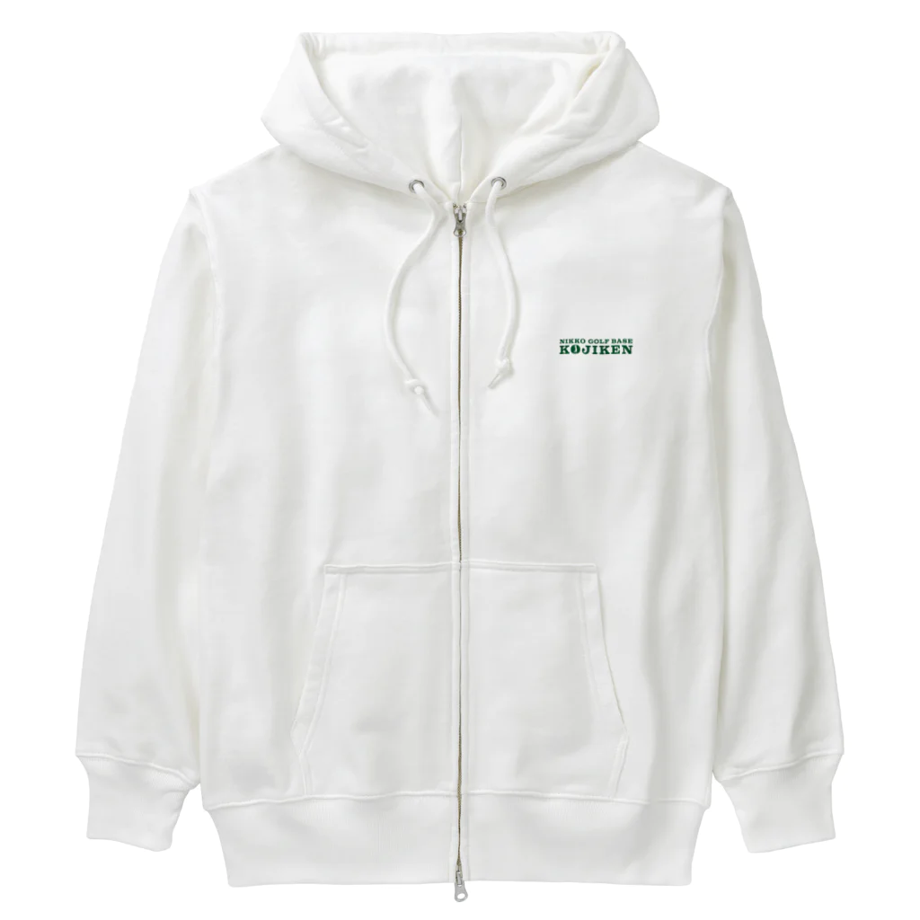 jyo&1suのNIKKO GOLF BASE KOJIKEN公式グッズ Heavyweight Zip Hoodie