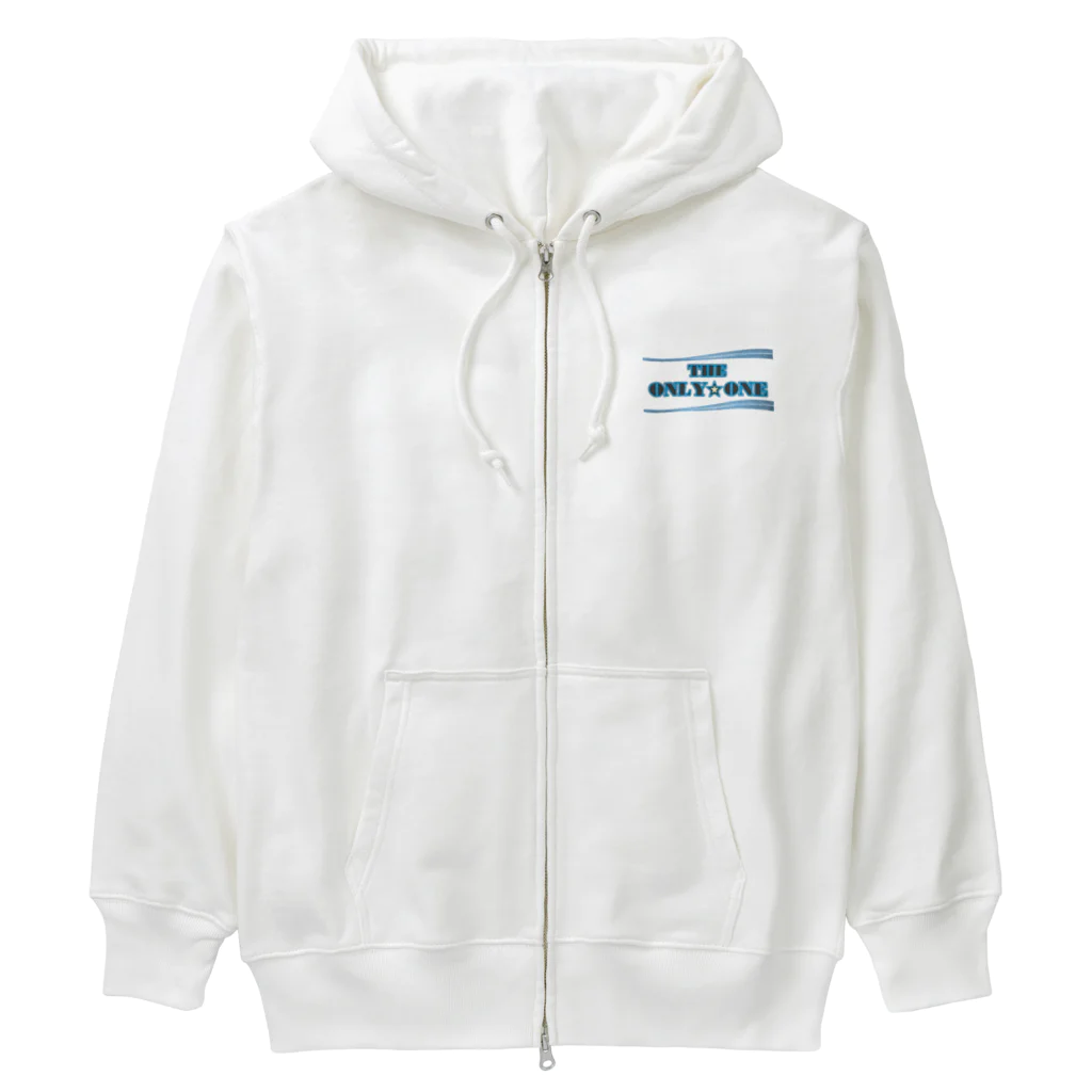 オンリーワンのTHE ONLY ONE 『ブルーシャドウ』 Heavyweight Zip Hoodie