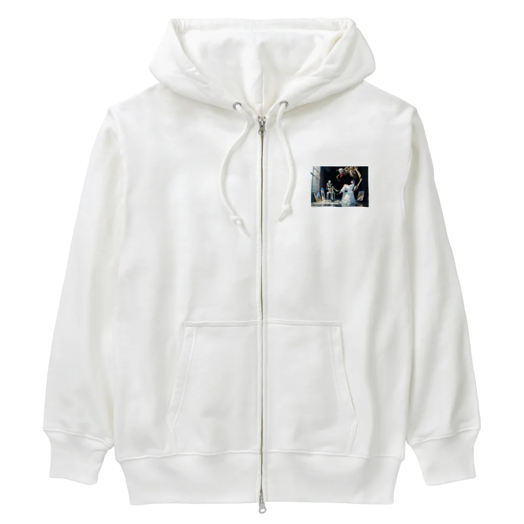 Celestite(セレスタイト)の少女の美術館 Heavyweight Zip Hoodie