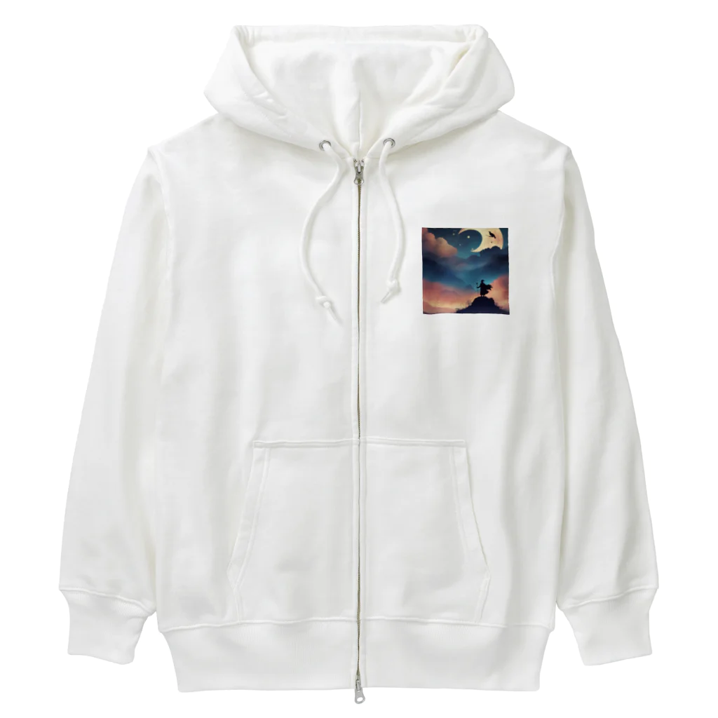 DISNの星の歌姫と失われた伝説 Heavyweight Zip Hoodie