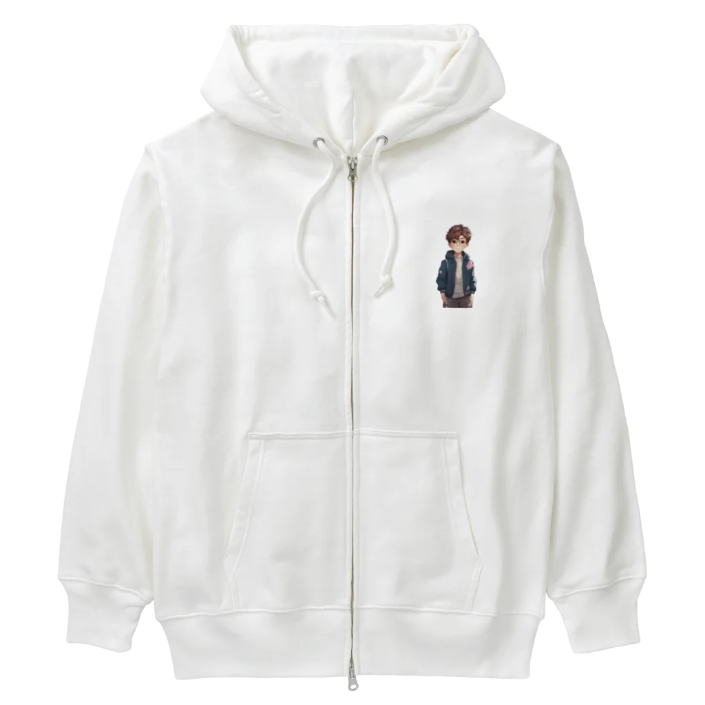 G-EICHISの春と少年 Heavyweight Zip Hoodie