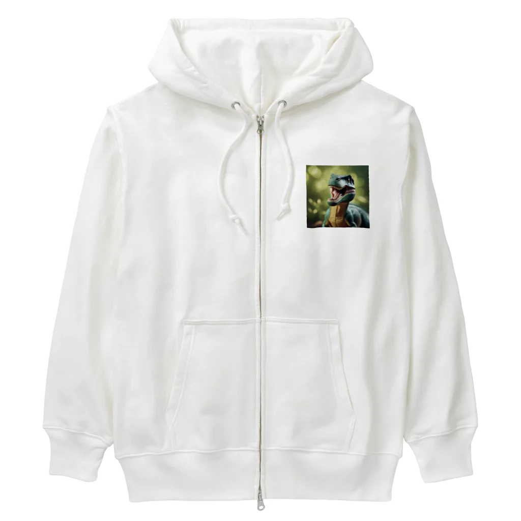 KOKAKORAのセロサウルス Heavyweight Zip Hoodie