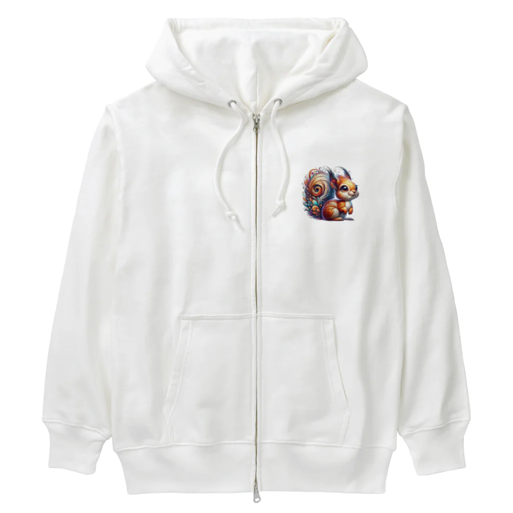 Mofflesのリスス Heavyweight Zip Hoodie