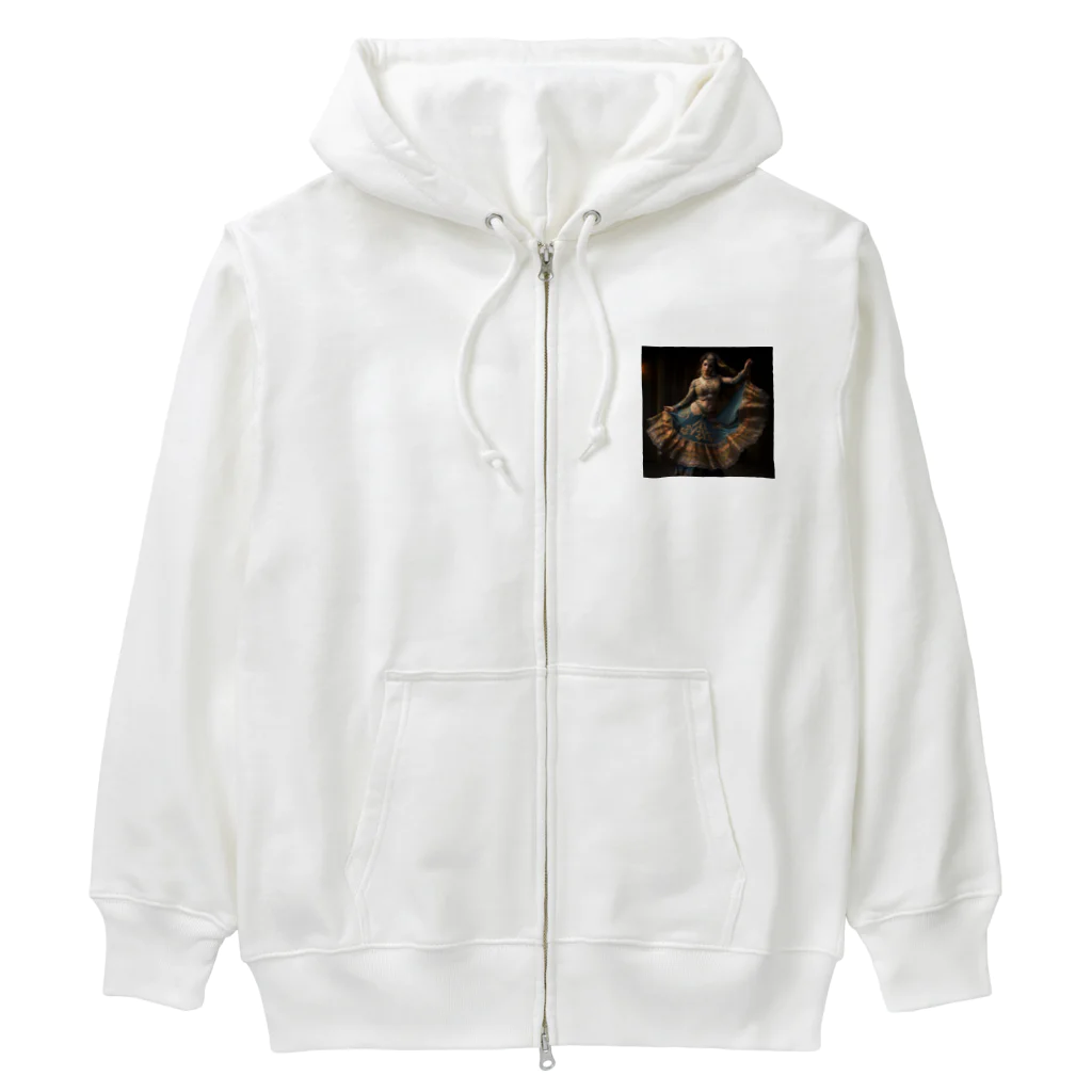 AQUAMETAVERSEの豪華な衣装ダンサーの踊りを披露　なでしこ1478 Heavyweight Zip Hoodie