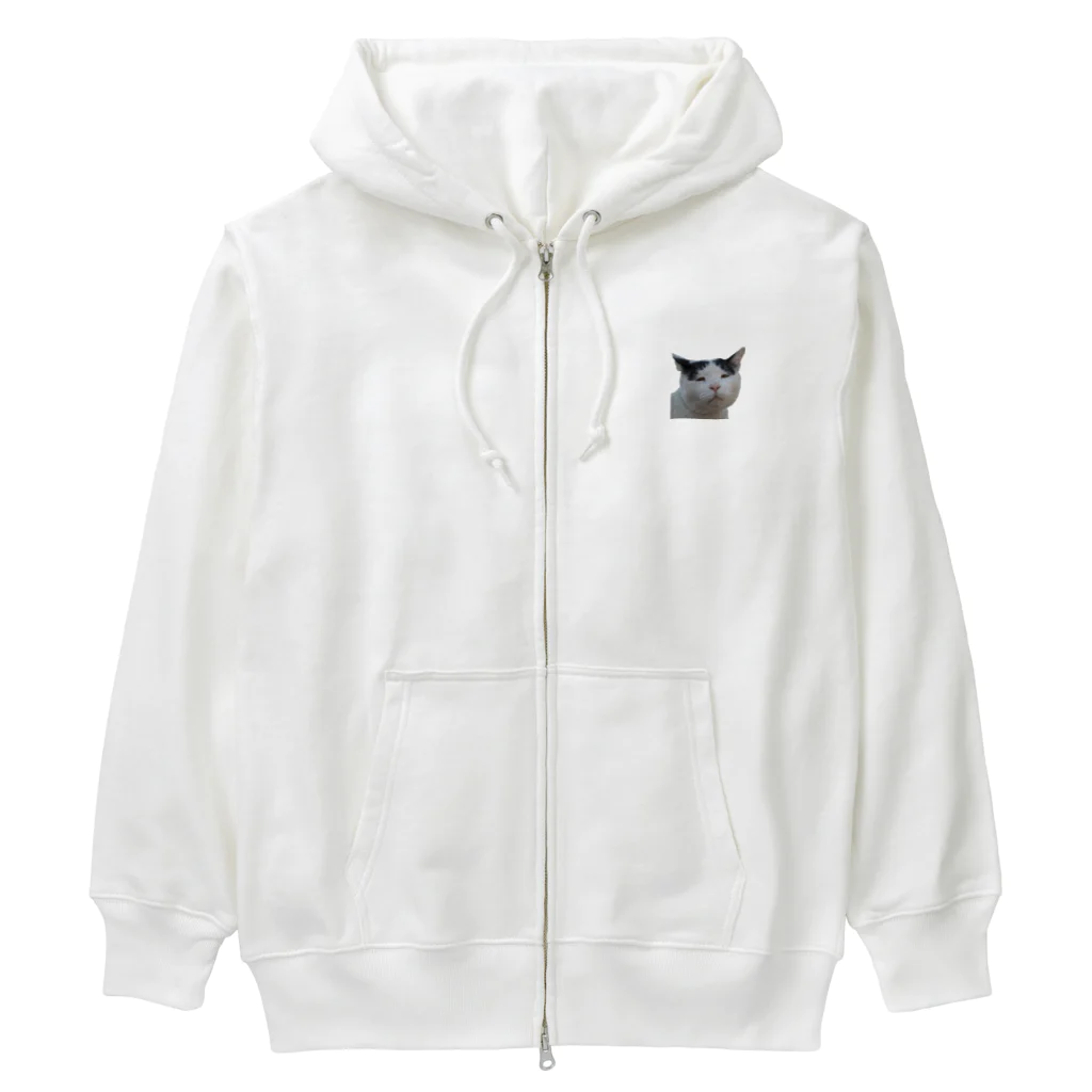 fukayanのブサかわ猫　ベン Heavyweight Zip Hoodie