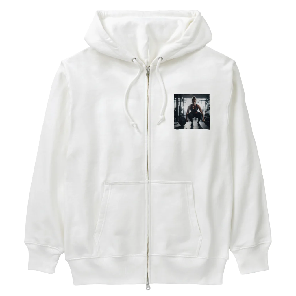 masa11253345のトレーニング Heavyweight Zip Hoodie