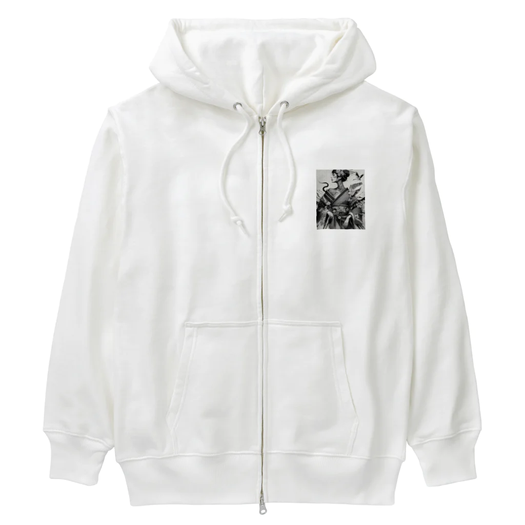 PABUROの和美人 Heavyweight Zip Hoodie