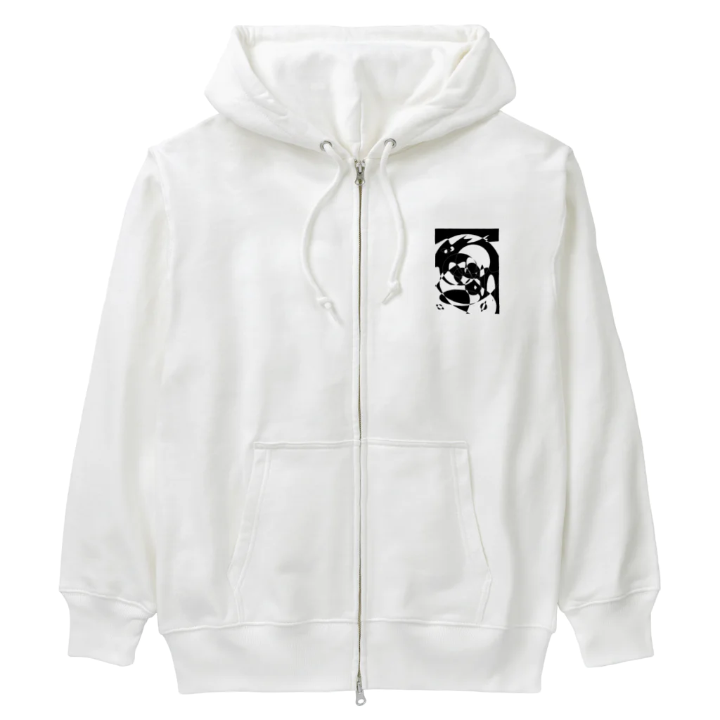 Raitaaa-Reeの黒色世界 Heavyweight Zip Hoodie