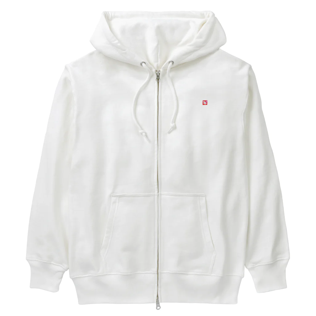 atto_almondの畜生うさぎちゃん Heavyweight Zip Hoodie