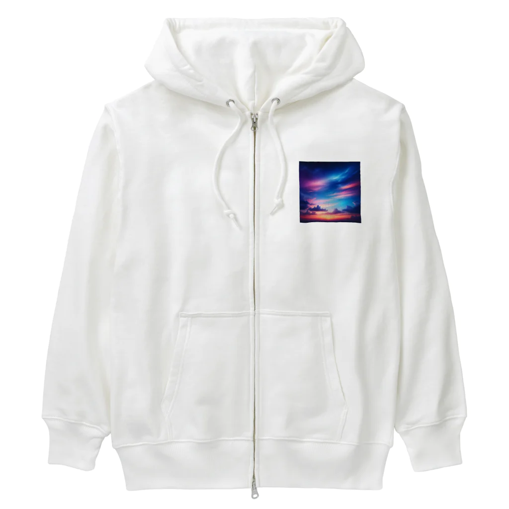 podotataのブルーアワー Heavyweight Zip Hoodie