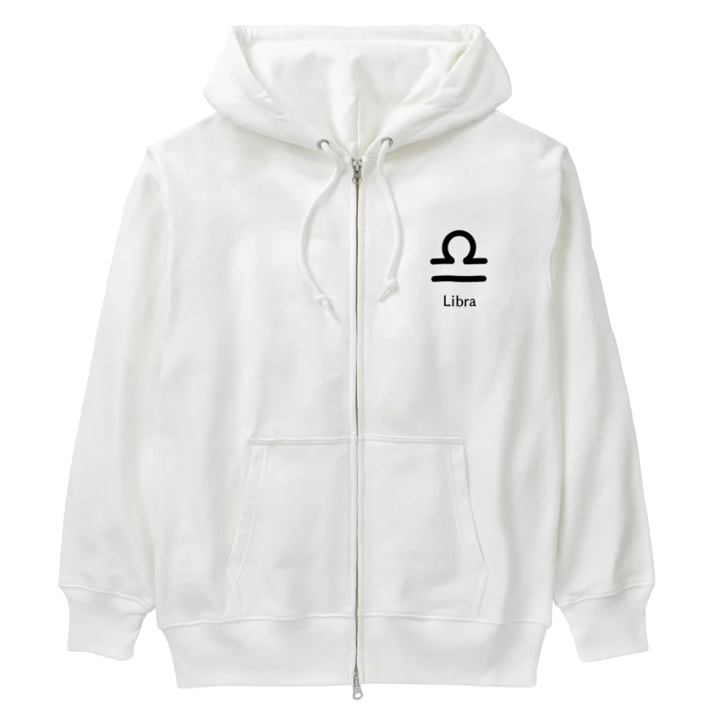 われらちきゅうかぞくのLibra 天秤座 Heavyweight Zip Hoodie