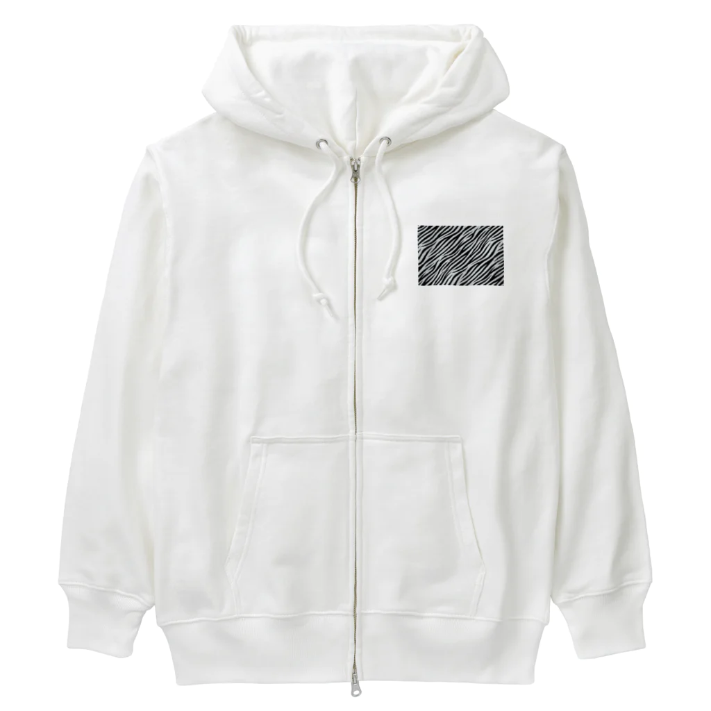 シマのゼブラ柄に期待を求めて Heavyweight Zip Hoodie