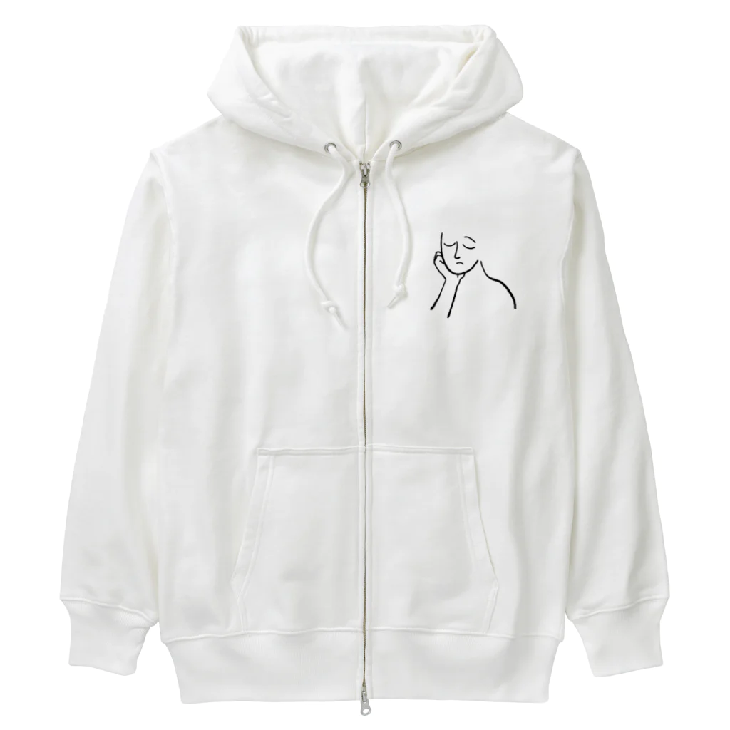 豊松りくのまどろみ Heavyweight Zip Hoodie