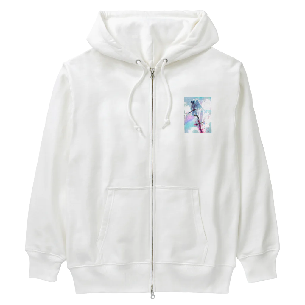 うずなか　しいの天使のカバネルくん　Cabanel of Angels Heavyweight Zip Hoodie