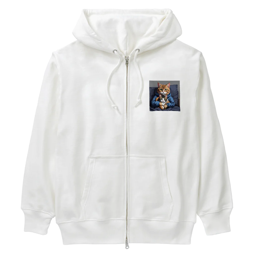 golkichiの猫to猫 Heavyweight Zip Hoodie