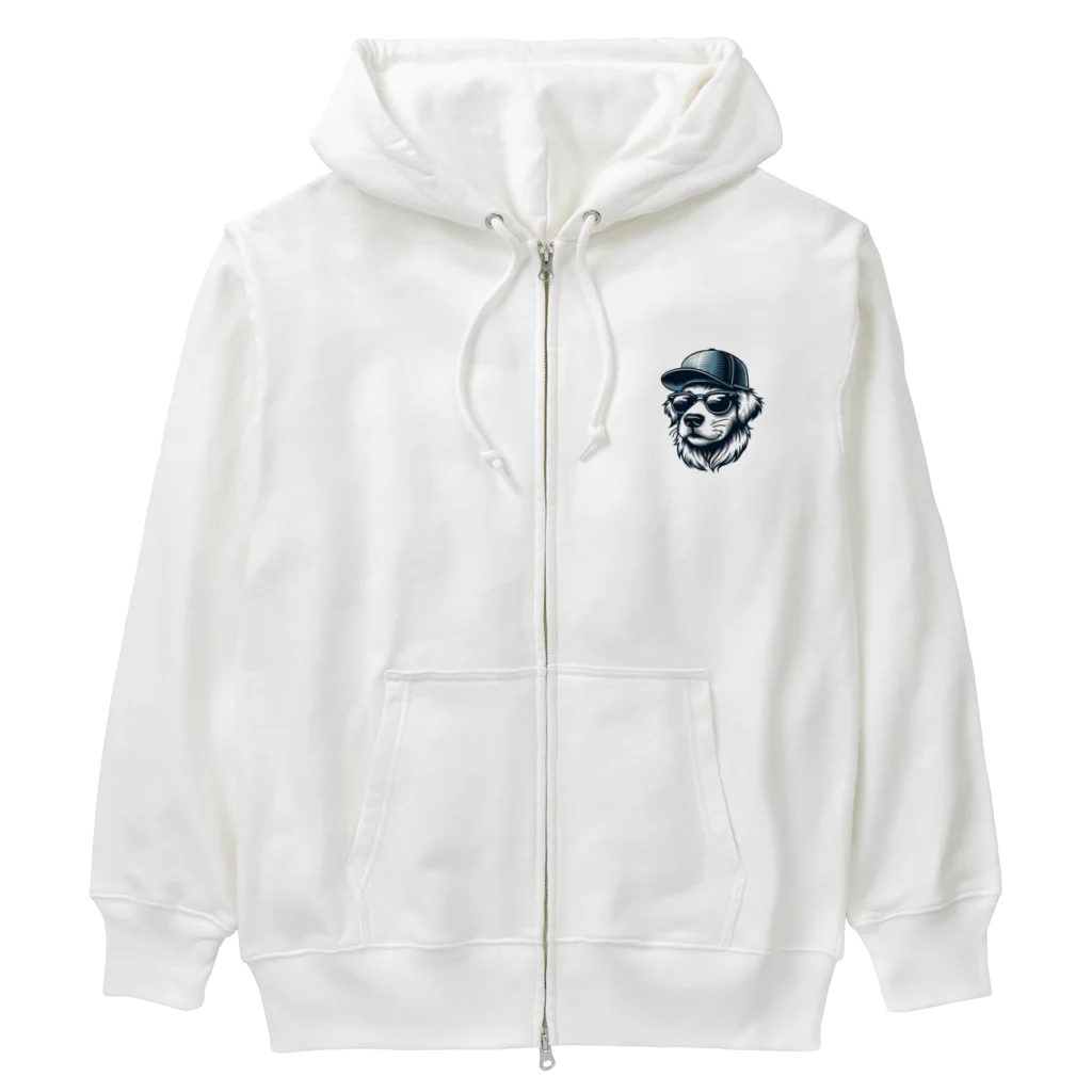 キャップ犬専門店のキャップ犬8 Heavyweight Zip Hoodie