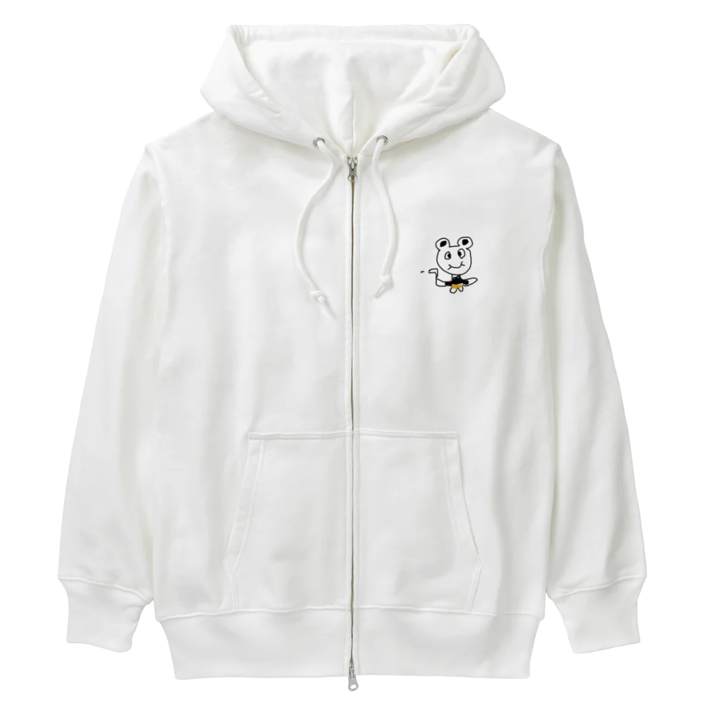 ぴぴぴのくまのさんぷぅ君 Heavyweight Zip Hoodie