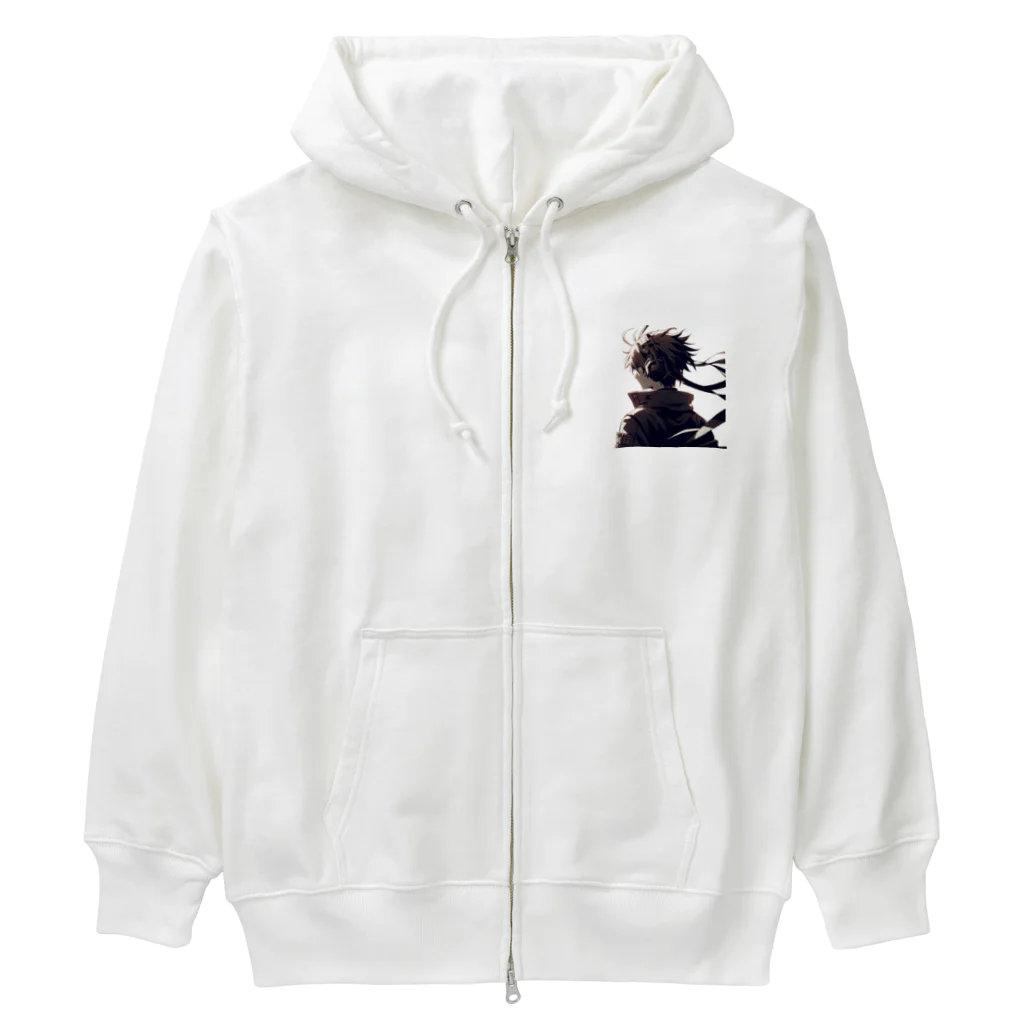 hiroaki75のこんなゲーマーでありたい Heavyweight Zip Hoodie