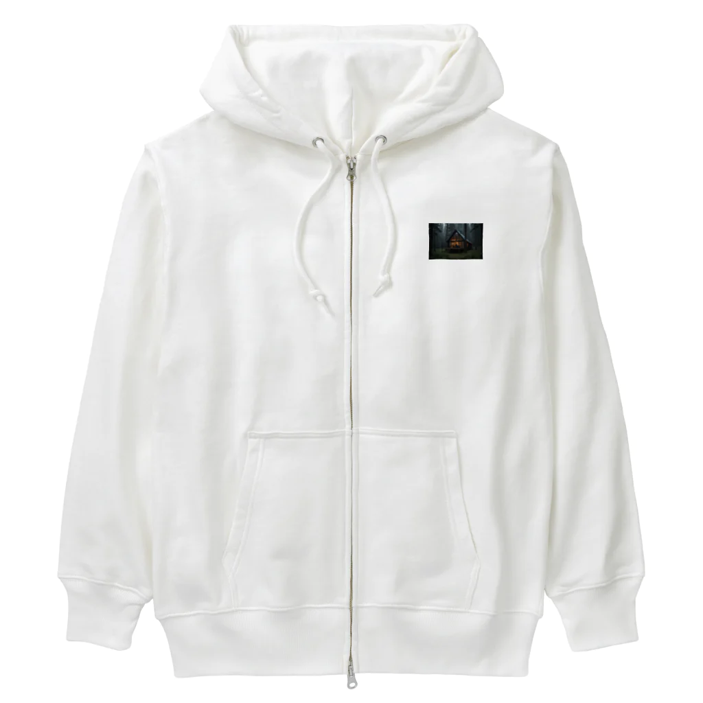 yuuu_kuuuの森林 Heavyweight Zip Hoodie