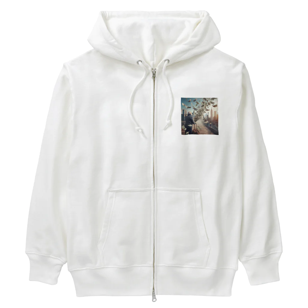 yeagerのmoney Heavyweight Zip Hoodie