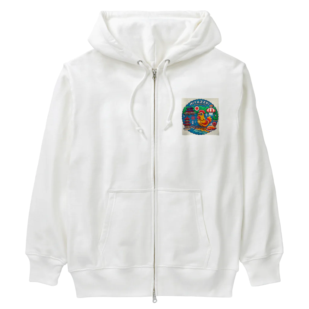 CHRON SHIROの宮城県 Heavyweight Zip Hoodie