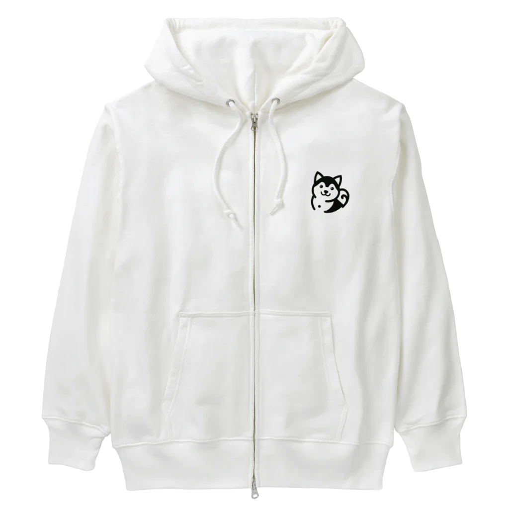 kumainchouのしばいぬ Heavyweight Zip Hoodie